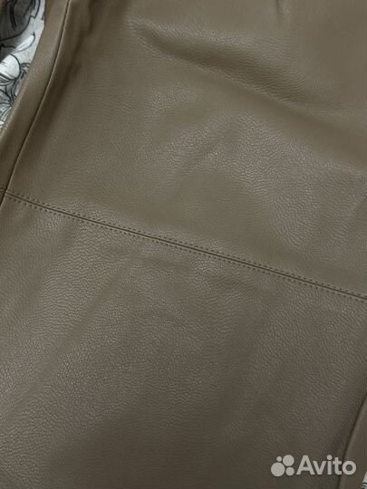 Брюки кожаные lime