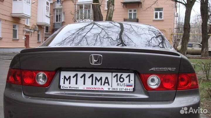 Спойлер Honda Accord 7