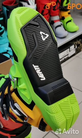 Мотоботы эндуро Leatt 5.5 FlexLock Citrus