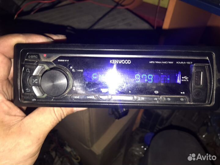 Автомагнитола kenwood KMM-157