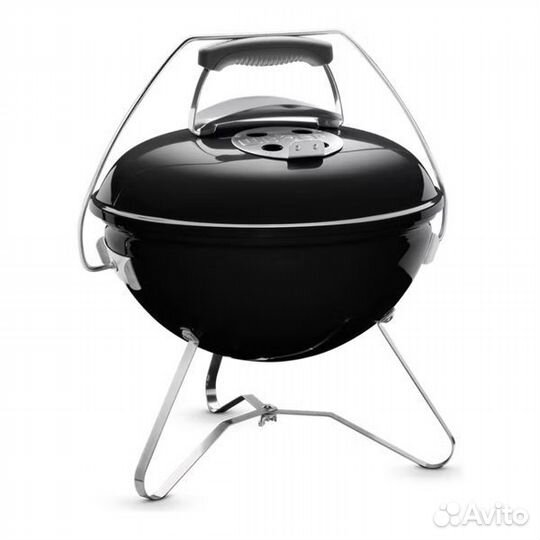 Угольный гриль weber smokey JOE premium 37 см черный