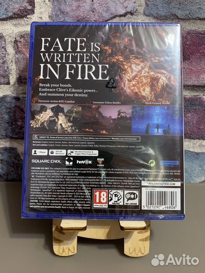 Final fantasy 16 ps5 новый диск