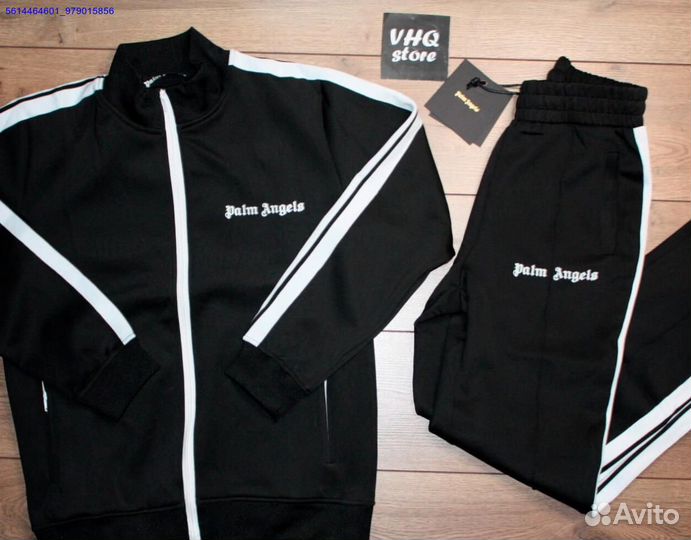 Palm Angels олимпийка черная (Арт.52266)