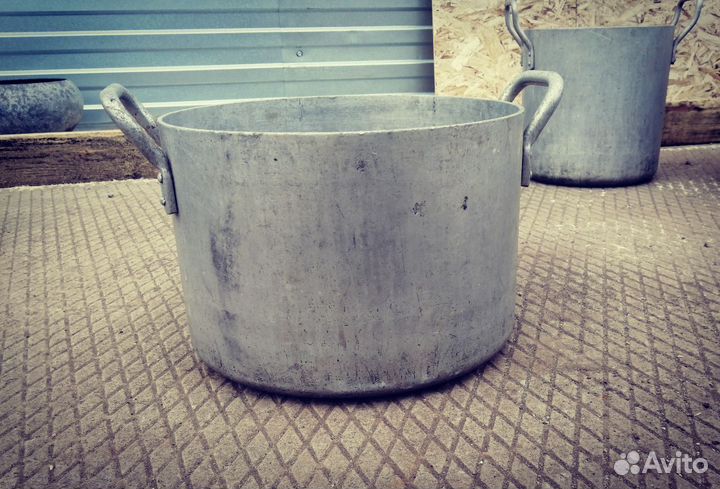 Фляга кастрюля канистра алюминиевая