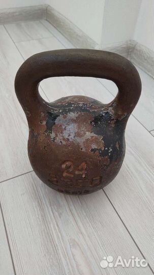 Гиря 24 кг СССР