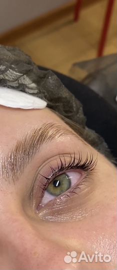 Брови, ламинирование ресниц
