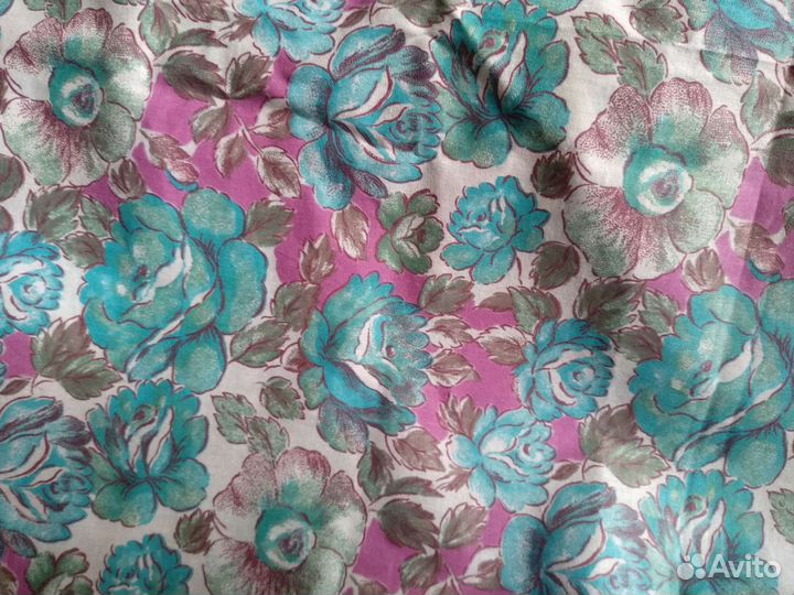 Ткани СССР ситец и лён