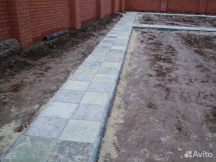 Тротуарная плитка 40х40
