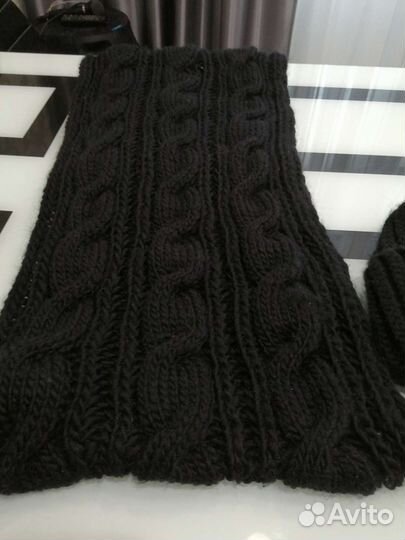 Комплект шапка и снуд