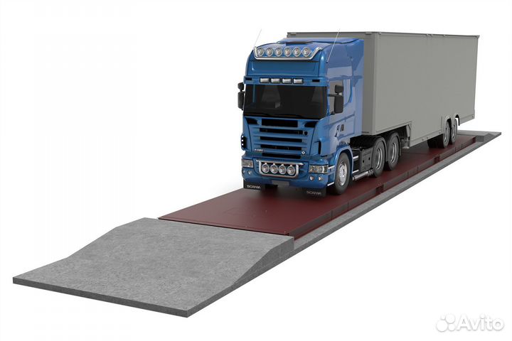 Платформенные автомобильные весы 40 тонн 16 метров