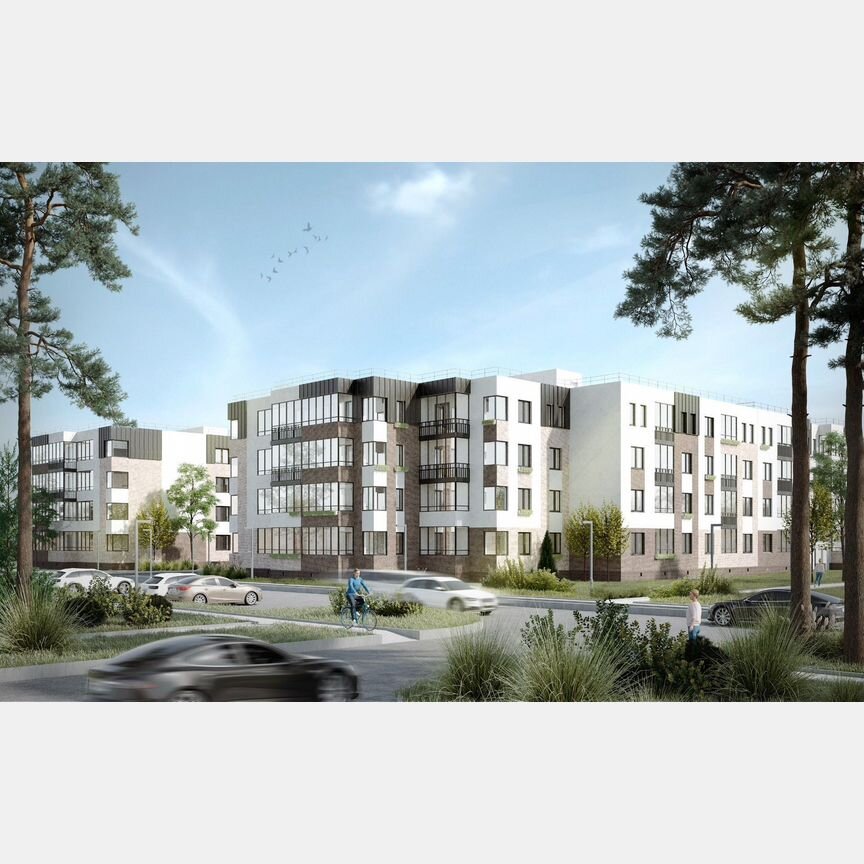 Квартира-студия, 25,4 м², 2/4 эт.
