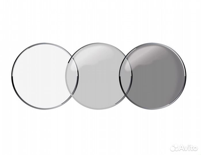 Заготовки очковых фотохромных линз