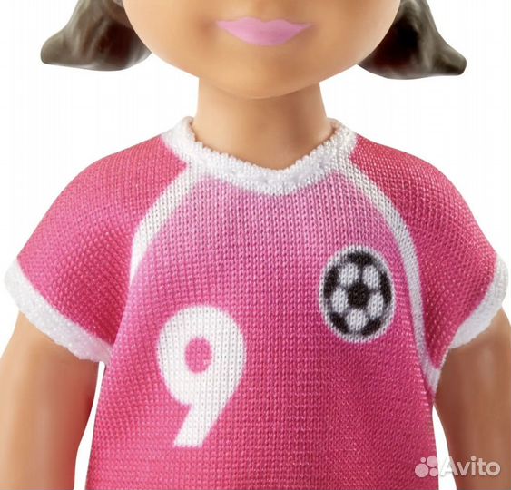 Набор игровой Barbie Футбольный тренер GLM47