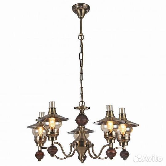 Подвесная люстра Arte Lamp Trattoria A5664LM-5AB