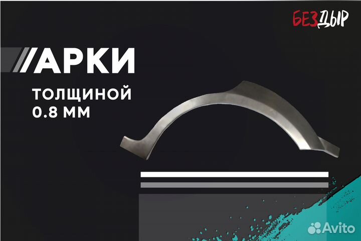 Кузовная арка Ford Focus 2 правая