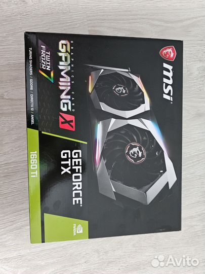 MSI geforce gtx 1660 ti