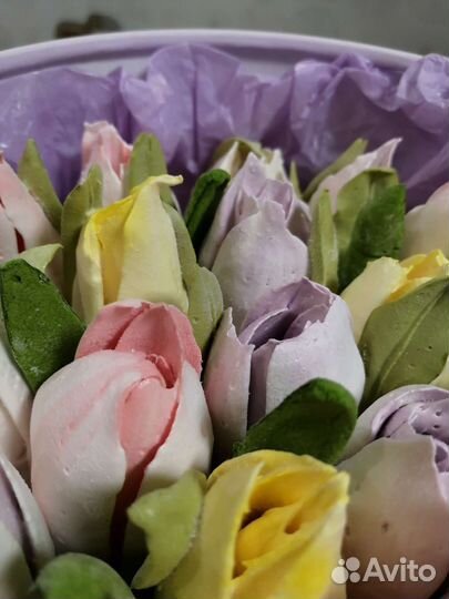 Цветы из зефира на день рождения