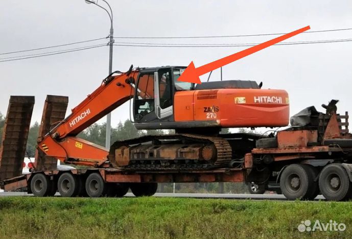 Стекло заднее на экскаватор Hitachi Zx 180,330,470