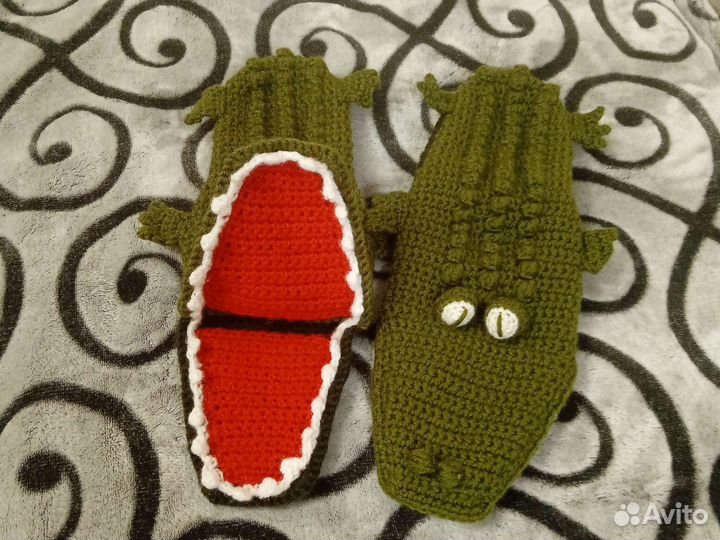 Вязаные носки ручной работы