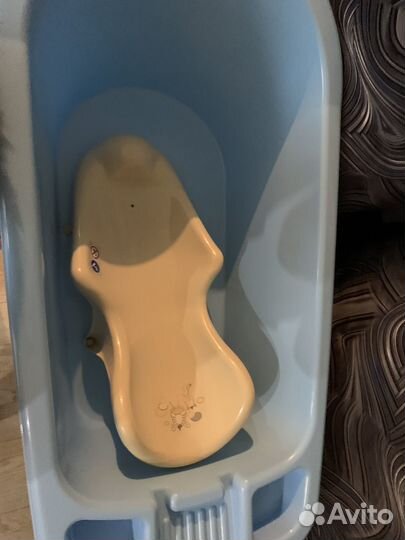 Детская ванночка с горкой