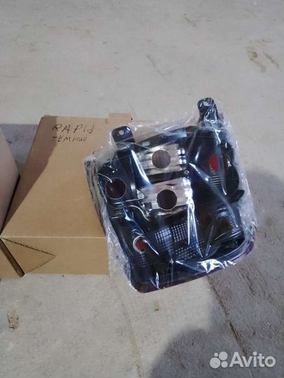 Skoda rapid 1 рестайлинг задняя фонарь фара