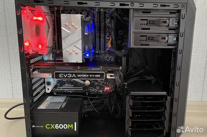 Мощный игровой компьютер c GTX 1080