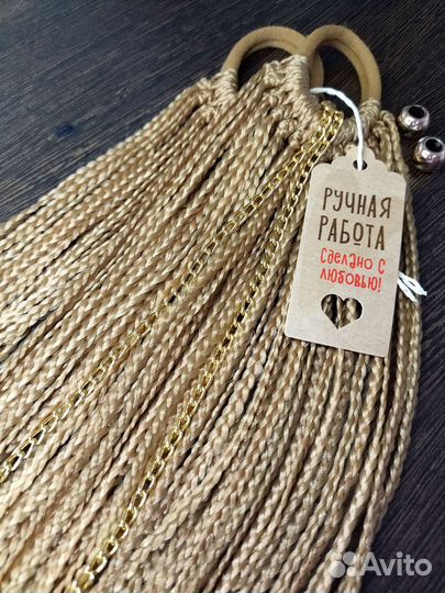 Резинки для волос с косами Зизи