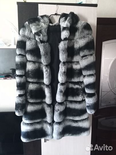 Шуба из кролика рекс 44 46