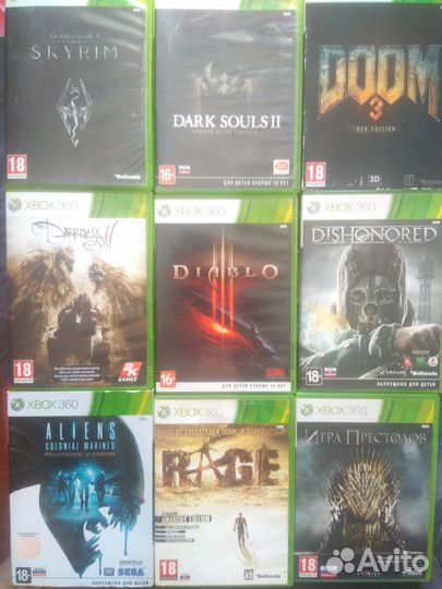 Для xbox 360 драки,шутеры,гонки,экшен,хоррор