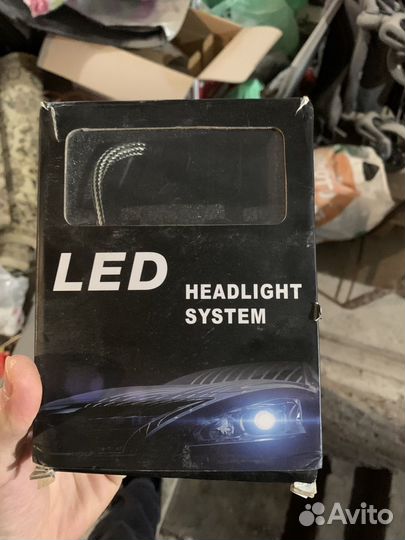 LED лампы h8 h9 h11