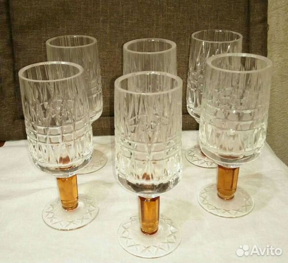 Бокалы СССР олимпиада 80 хрусталь