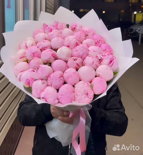 Пионы Цветы Букеты