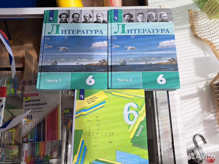 Учебники школьные 6 класс