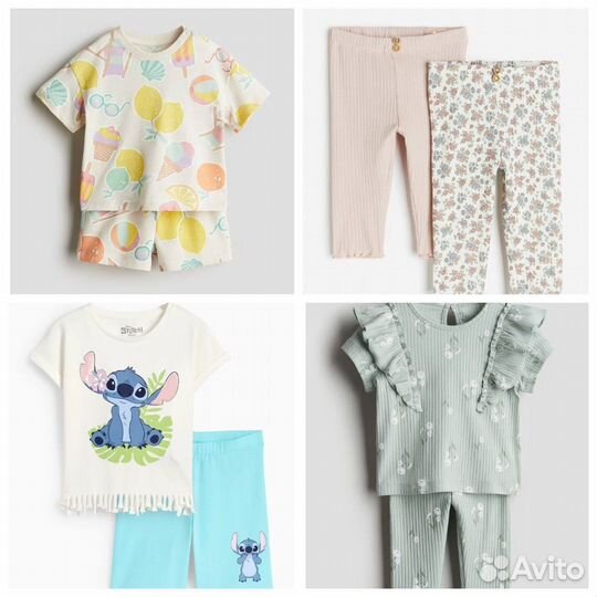 Комплект вещей на девочку H&M/C&A