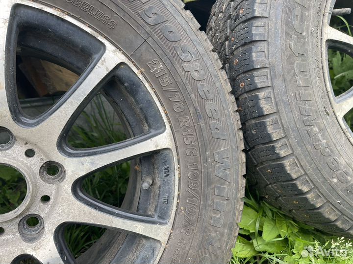 Колеса в сборе 215/70 r15