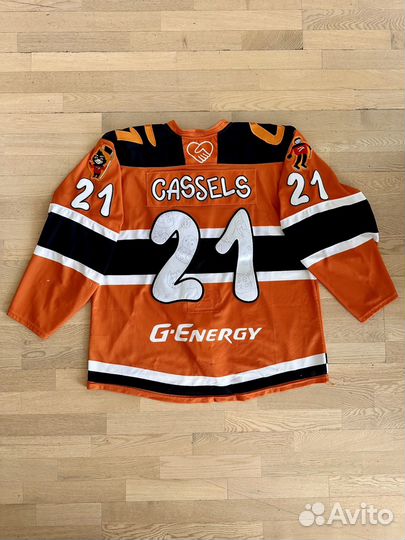Игровой хоккейный свитер Коула Касселса