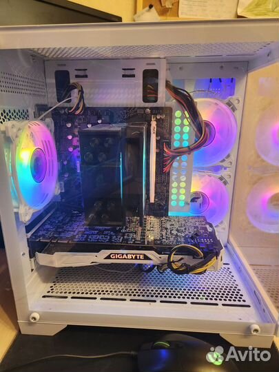 Игровой пк ryzen 5 3600, Gtx 1080ti