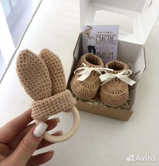 Подарочный набор для малыша Пинетки и грызунок