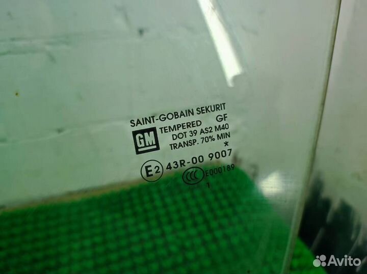 Стекло переднее левое Opel Corsa D 2011