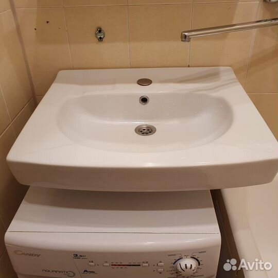 Раковина над стиральной машиной 60 на 50 см