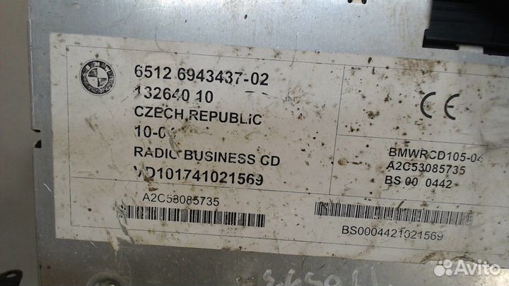 Магнитола BMW X3 E83, 2005