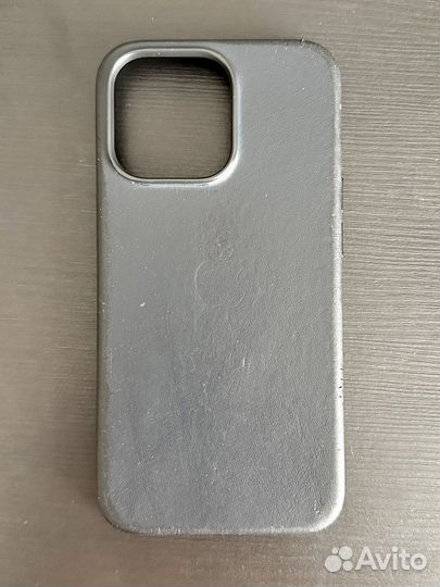 Оригинальный кожаный чехол Apple