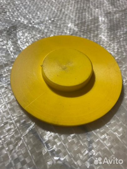 Накладка 3519712M1 (4,25/4.5 круглая,желтая)