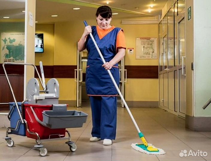 Уборщик(ца) служебных помещений
