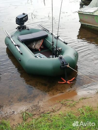 Надувная лодка пвх с мотором