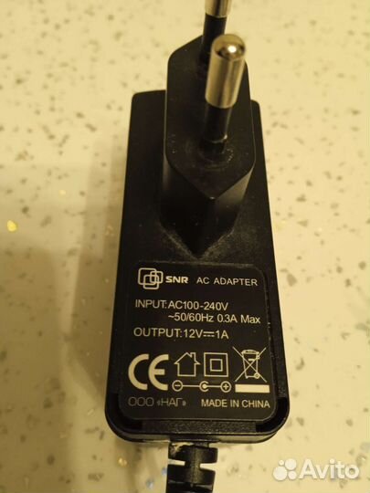 Блок питания 12 В 1А