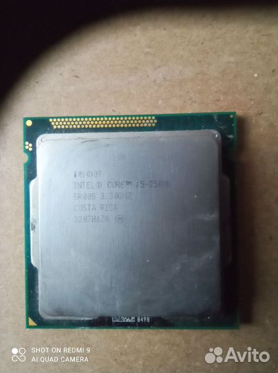 Процессоры Intel Core i3-2120 i5-2500K