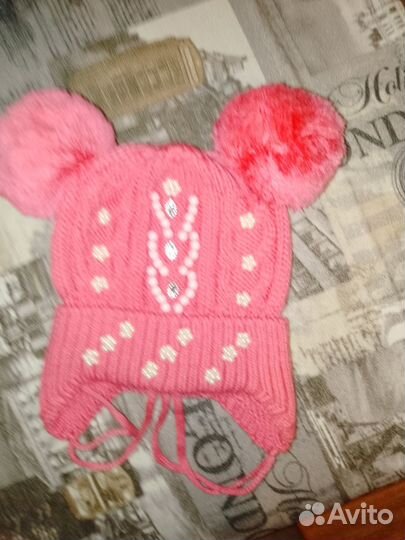 Шапка детская для девочки
