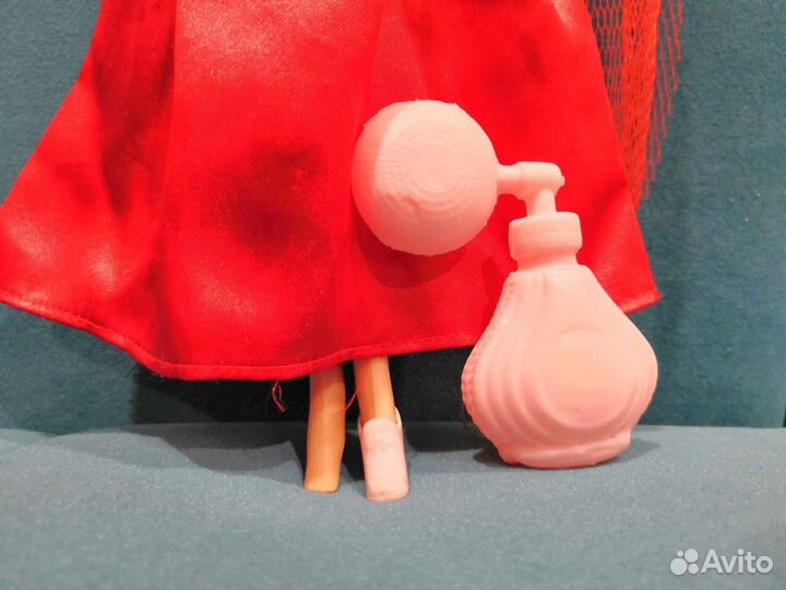 Кукла Sandy/ Санди/ Сэнди 90х в красном платье