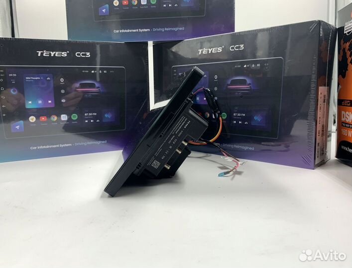 Магнитола на андройде Teyes 3/32 для Nissan